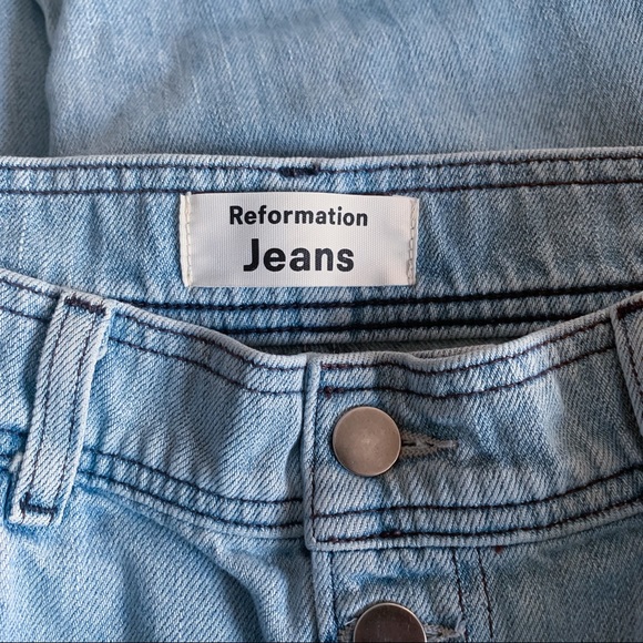 Reformation Olive wide leg jeans - Picture 6 of 10